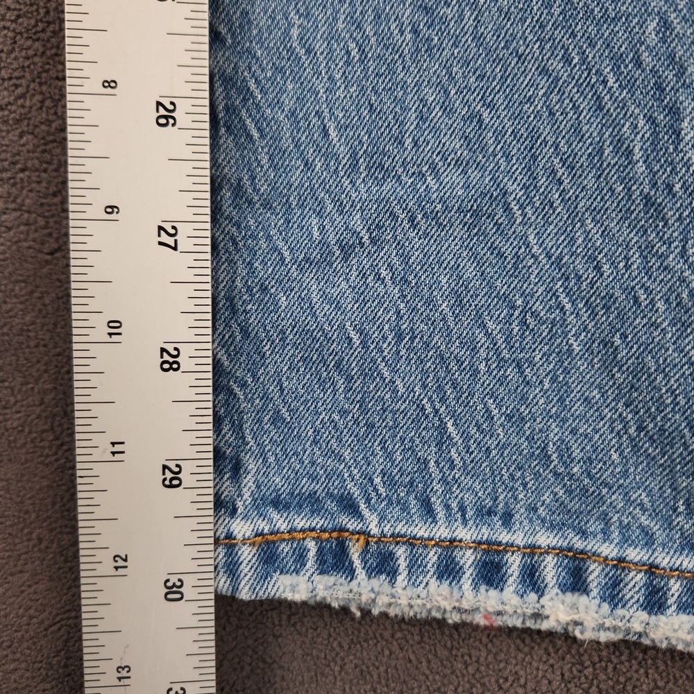 Levis 501 Curve Jeans Womens 27x30 Light Wash Straight Leg High Rise Denim NEW - Picture 9 of 9